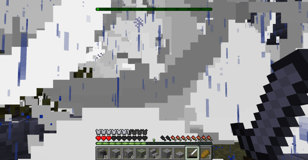 マイクラ黄昏の森1 12 2ナーガ神殿とリッチタワー